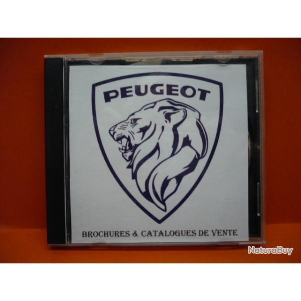 260 Catalogues et brochures des voitures Peugeot de 1950  1999 - Automobiles