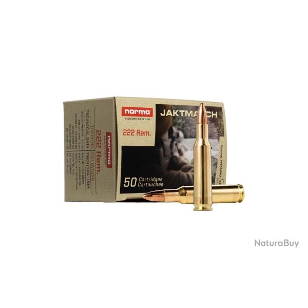 Norma Jaktmatch .222 Remington 55gr / 3.6g