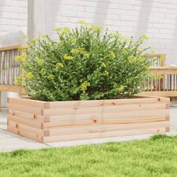 Jardini&egrave;re 90x60x23 cm bois de pin massif