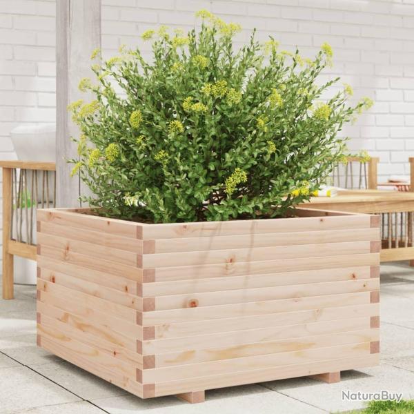 Jardini�re 80x80x49,5 cm bois de pin massif alsavelo
