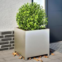 Jardini&egrave;re 50x50x50 cm acier inoxydable