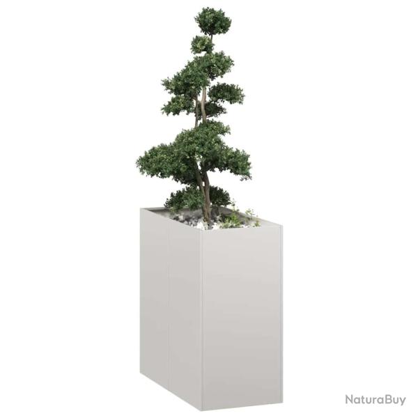 Jardini�re 40x80x80 cm acier inoxydable
