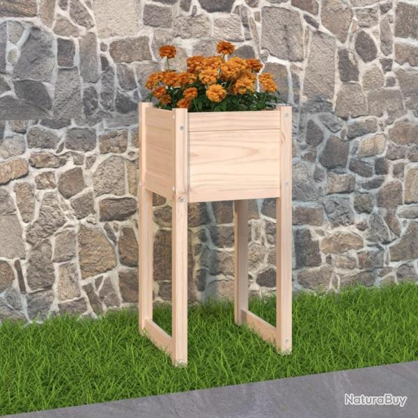 Jardini�re 40x40x81 cm Bois massif de pin