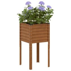 Jardini&egrave;re 45x45x88 cm acier r&eacute;sistant aux intemp&eacute;ries