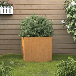 Jardini&egrave;re 49x47x46 cm acier corten