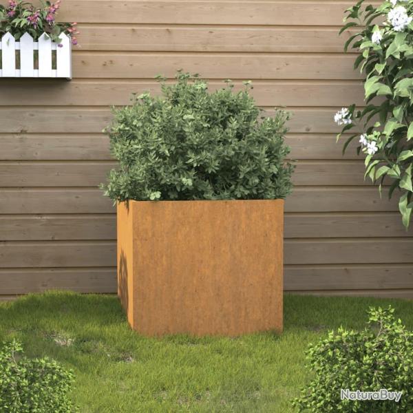 Jardini�re 49x47x46 cm acier corten