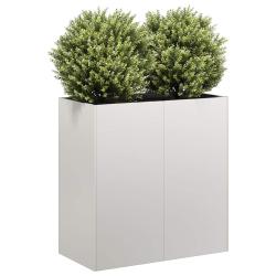 Jardini&egrave;re 80x40x80 cm acier inoxydable