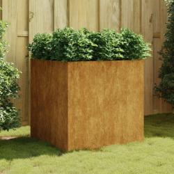 Jardini&egrave;re 80x80x80 cm acier corten