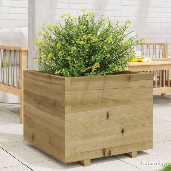 Jardini�re 60x60x49,5 cm bois de pin impr�gn�