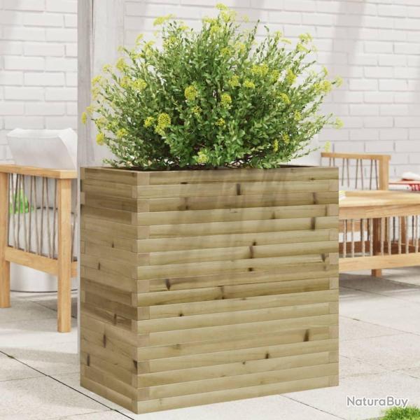 Jardinire 70x40x68,5 cm bois de pin imprgn alsavelo