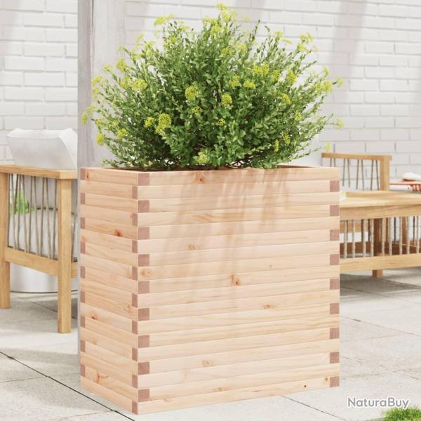 Jardinire 70x40x68,5 cm bois de pin massif alsavelo
