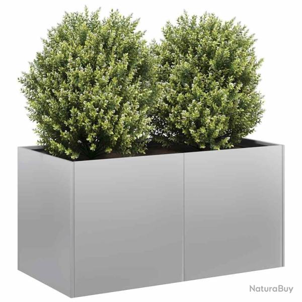 Jardini�re 80x40x40 cm acier galvanis�