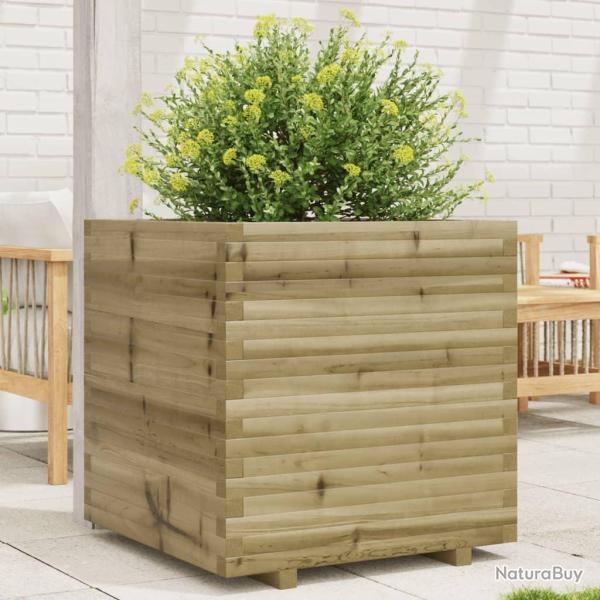 Jardinire 70x70x72 cm bois de pin imprgn alsavelo