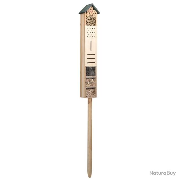H�tel � insectes 15x11x150 cm Bois de sapin alsavelo