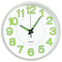 Horloge murale lumineuse Blanc 30 cm alsavelo