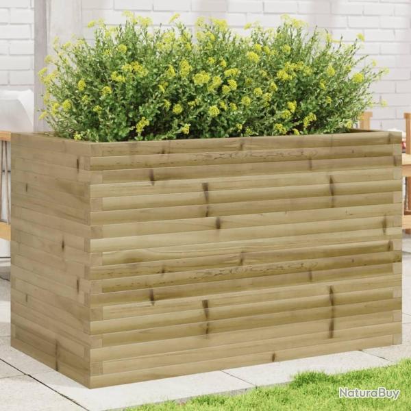 Jardinire 110x60x68,5 cm bois de pin imprgn alsavelo