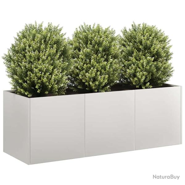 Jardini�re 120x40x40 cm acier inoxydable