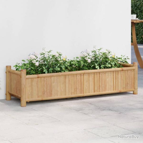 Jardinire 100x30x25 cm bambou alsavelo