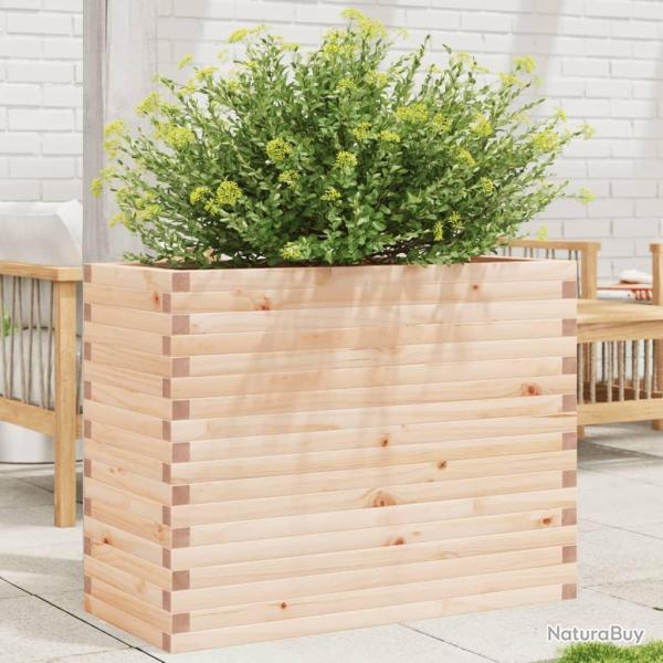 Jardini�re 90x40x68,5 cm bois de pin massif alsavelo