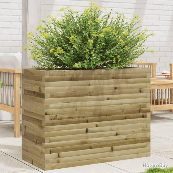 Jardinire 90x40x68,5 cm bois de pin imprgn alsavelo