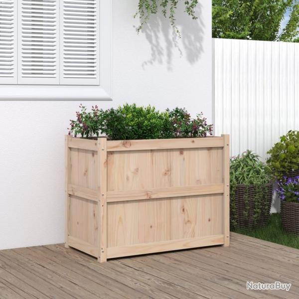 Jardini�re 90x50x70 cm bois de pin massif