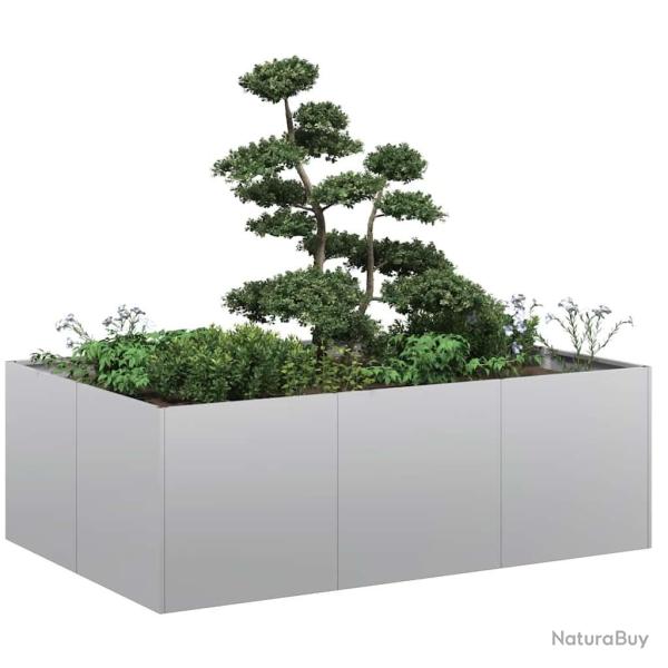 Jardini�re 120x80x40 cm acier galvanis�