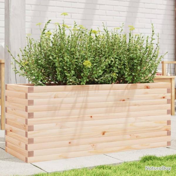 Jardini�re 110x40x45,5 cm bois de pin massif alsavelo