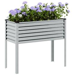 Jardini&egrave;re 100x41x90 cm acier inoxydable