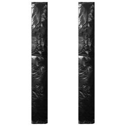 Housses de parasol avec fermeture &eacute;clair 2 pcs PE 175 cm