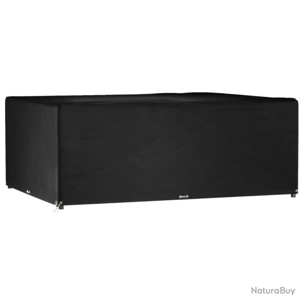 Housse de salon de jardin 16oeillets 278x204x105cm rectangulaire alsavelo