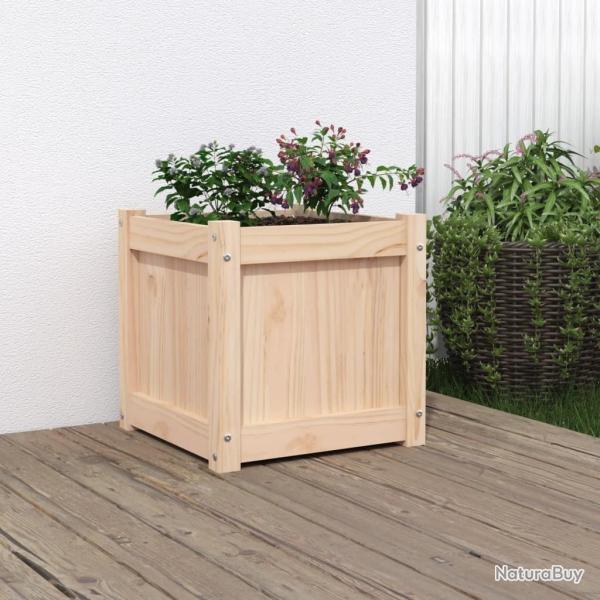 Jardini�re 40x40x40 cm bois de pin massif