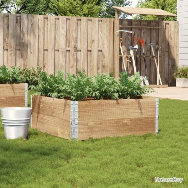 Jardini�re 100x100 cm bois de pin massif