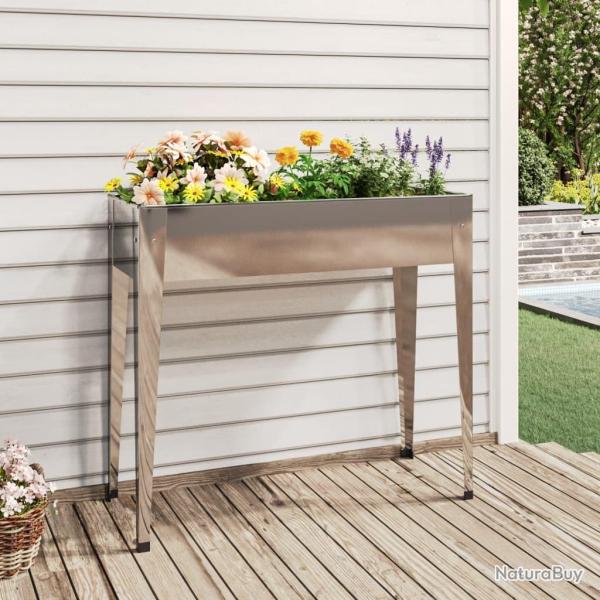 Jardini�re 100,5x40,5x90 cm Acier galvanis�