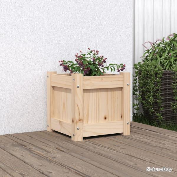 Jardini�re 31x31x31 cm bois de pin massif alsavelo