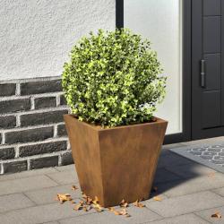 Jardini&egrave;re 30x30x30 cm acier r&eacute;sistant aux intemp&eacute;ries