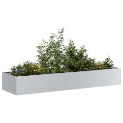 Jardini&egrave;re 280x80x40 cm acier galvanis&eacute;