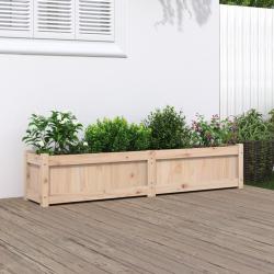Jardini&egrave;re 150x31x31 cm bois de pin massif
