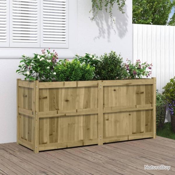 Jardini�re 150x50x70 cm bois de pin impr�gn�