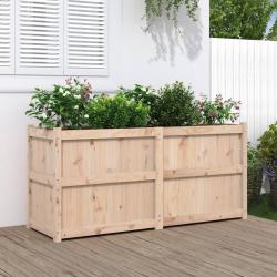 Jardini&egrave;re 150x50x70 cm bois de pin massif