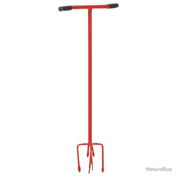 Griffe de jardin Rouge Acier alsavelo