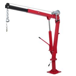 Grue de camion avec c&acirc;ble et treuil