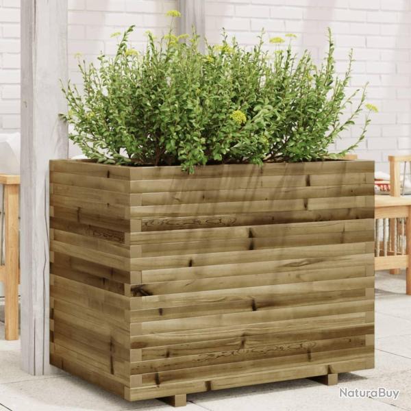 Jardinire 90x60x72 cm bois de pin imprgn alsavelo