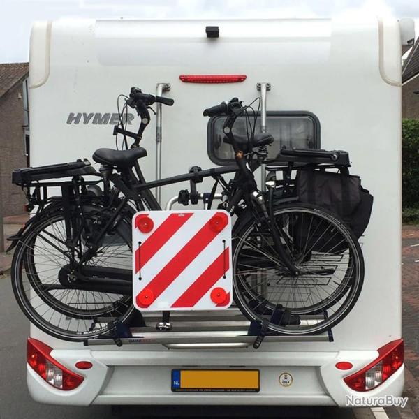 ProPlus Panneau d'avertissement arri�re plastique r�flecteurs 50x50 cm alsavelo