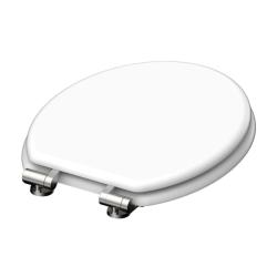 SCH&Uuml;TTE Si&egrave;ge de toilette WHITE noyau de bois