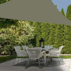 ProGarden Toile d'ombrage 3x3x3 m vert triangulaire alsavelo