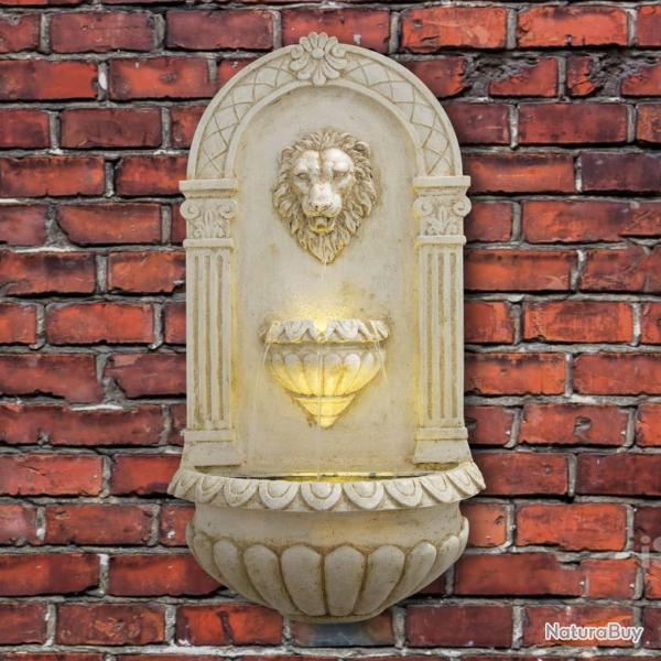 Fontaine murale de jardin Acqua Arte Assoro Lion alsavelo