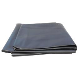 B&acirc;che d'&eacute;tang PVC 6x7 m Noir