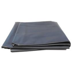 B&acirc;che d'&eacute;tang PVC 6x5 m Noir