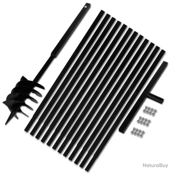 B�che et tari�re manuelle 180 mm avec Rallonge 13 m acier alsavelo