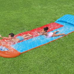 Toboggan aquatique H2OGO Tsunami Splash Ramp Toboggan double alsavelo